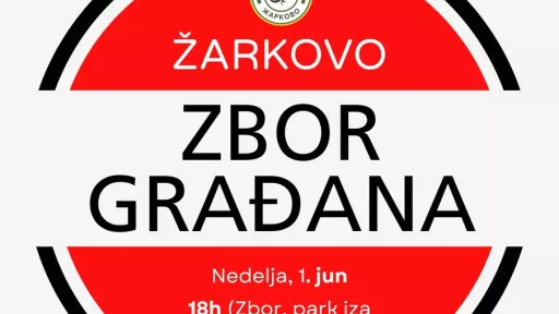 Poziv na zbor Žarkova 1. juna
